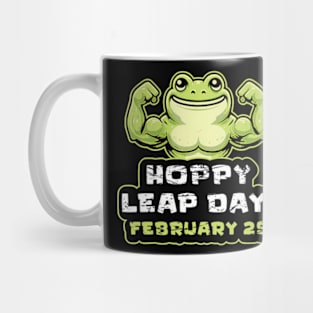 Funny Hoppy Leap Day February 29 For Frog Lover Mug